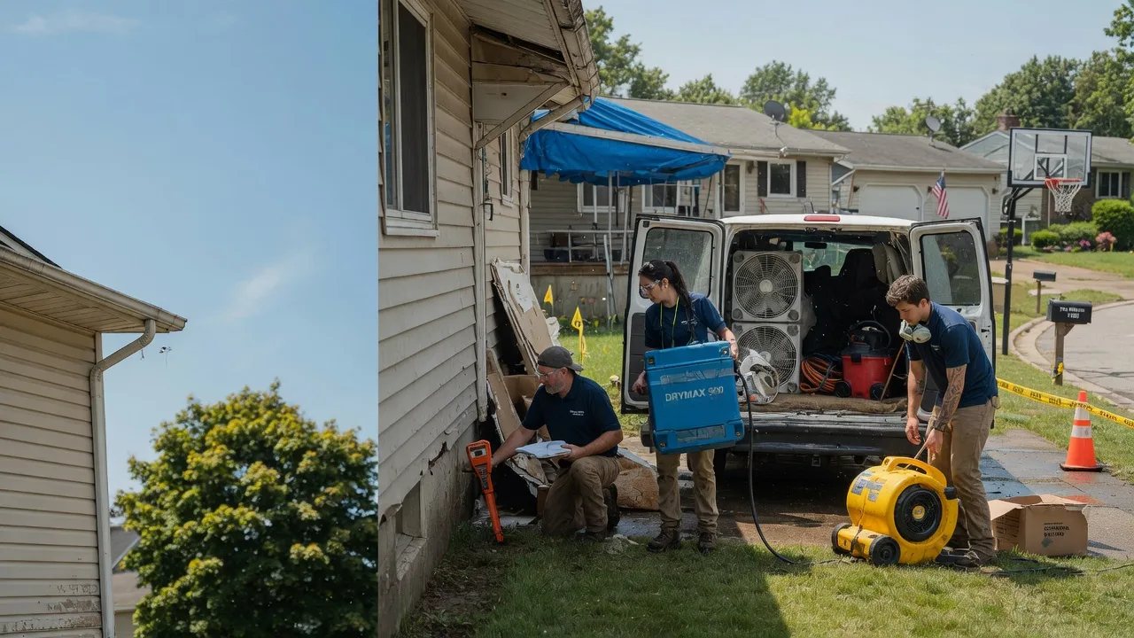 Ceiling Leak Cleanup in Van Wert, OH near me
