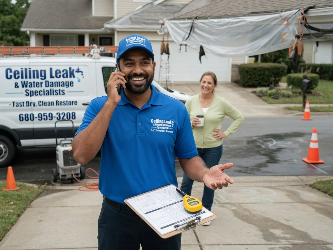 Ceiling Leak Cleanup Van Wert, OH FAQs